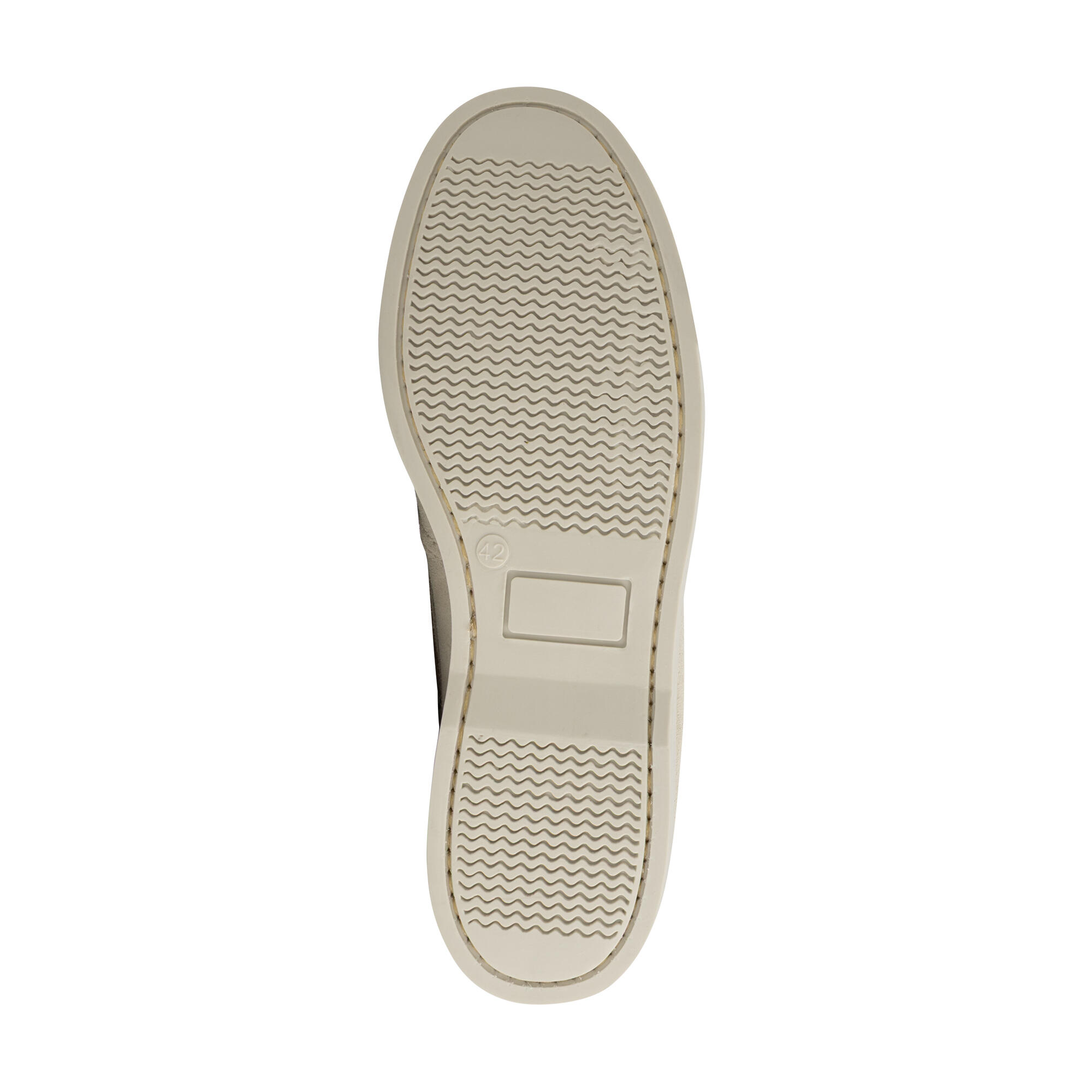 Krokvag Uomo - Scarpe da barca - Camoscio - Sabbia 5/6