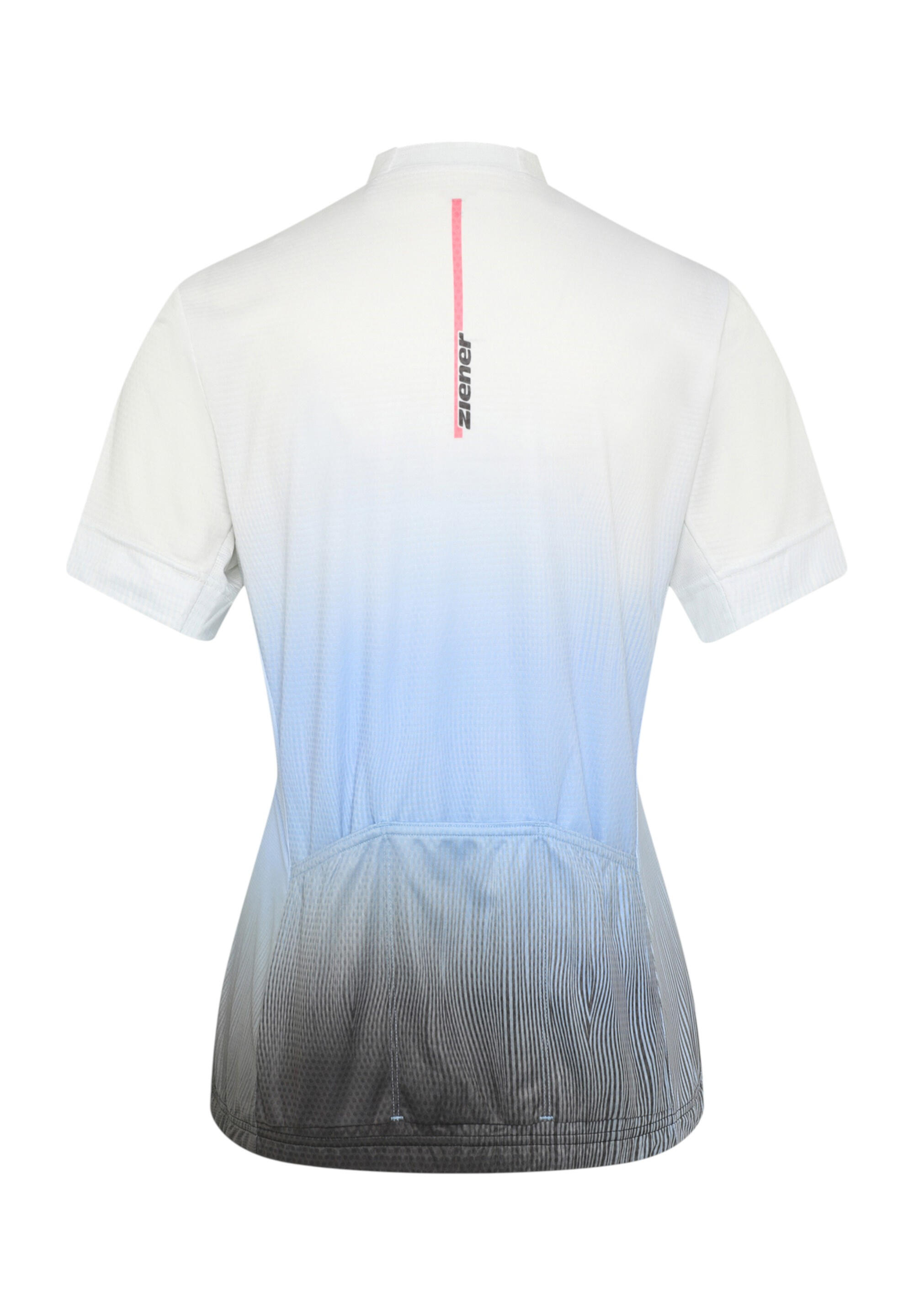 Kurzärmeliges Radtrikot NELENIA-Z hellblau-meliert 2/5