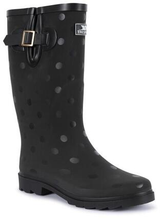 Trespass Elena Bottes Wellington Femme Pois Noir
