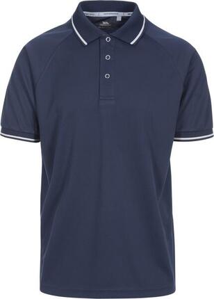 Trespass Bonington Polo actif manches courtes homme - bleu