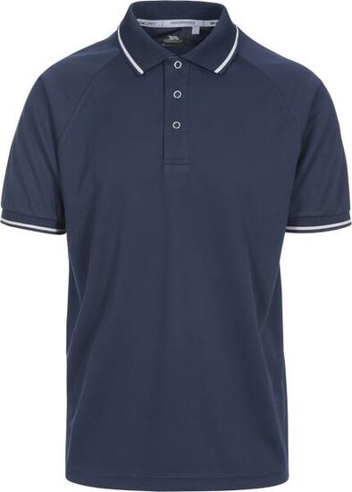 Trespass Bonington Polo actif manches courtes homme - bleu