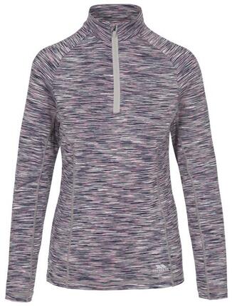 Trespass Edith top actif femme manches longues Platinum Marl