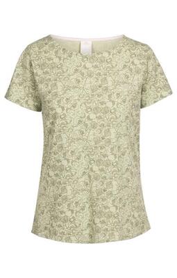 Trespass simona - dames casual top met korte mouwen en salieprint