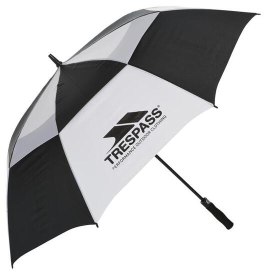 Trespass Catterick Parapluie 30 inch coupe-vent noir/blanc