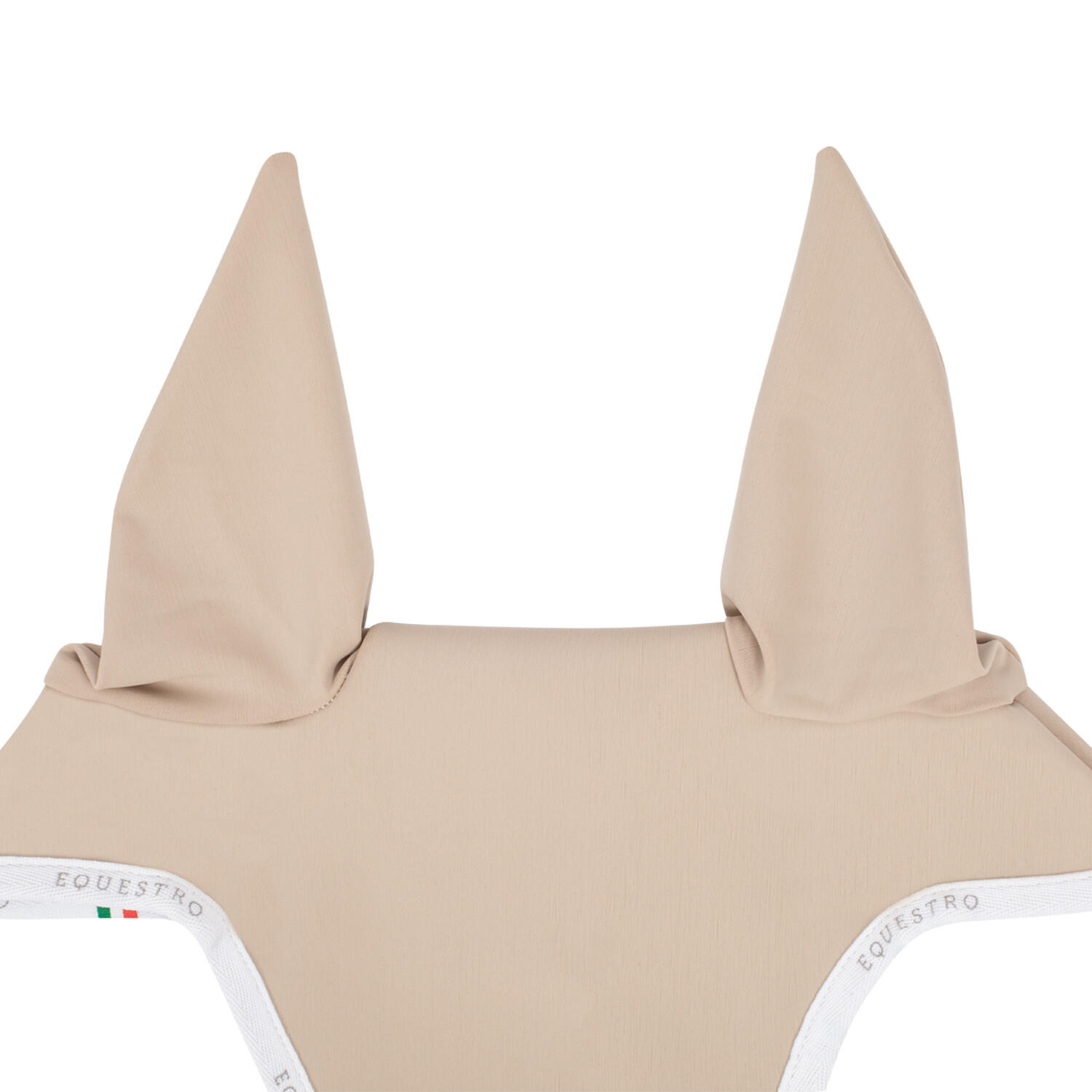 Technisches spandex pferdeohrenhaube mit bändern am nasenriemen 2/4