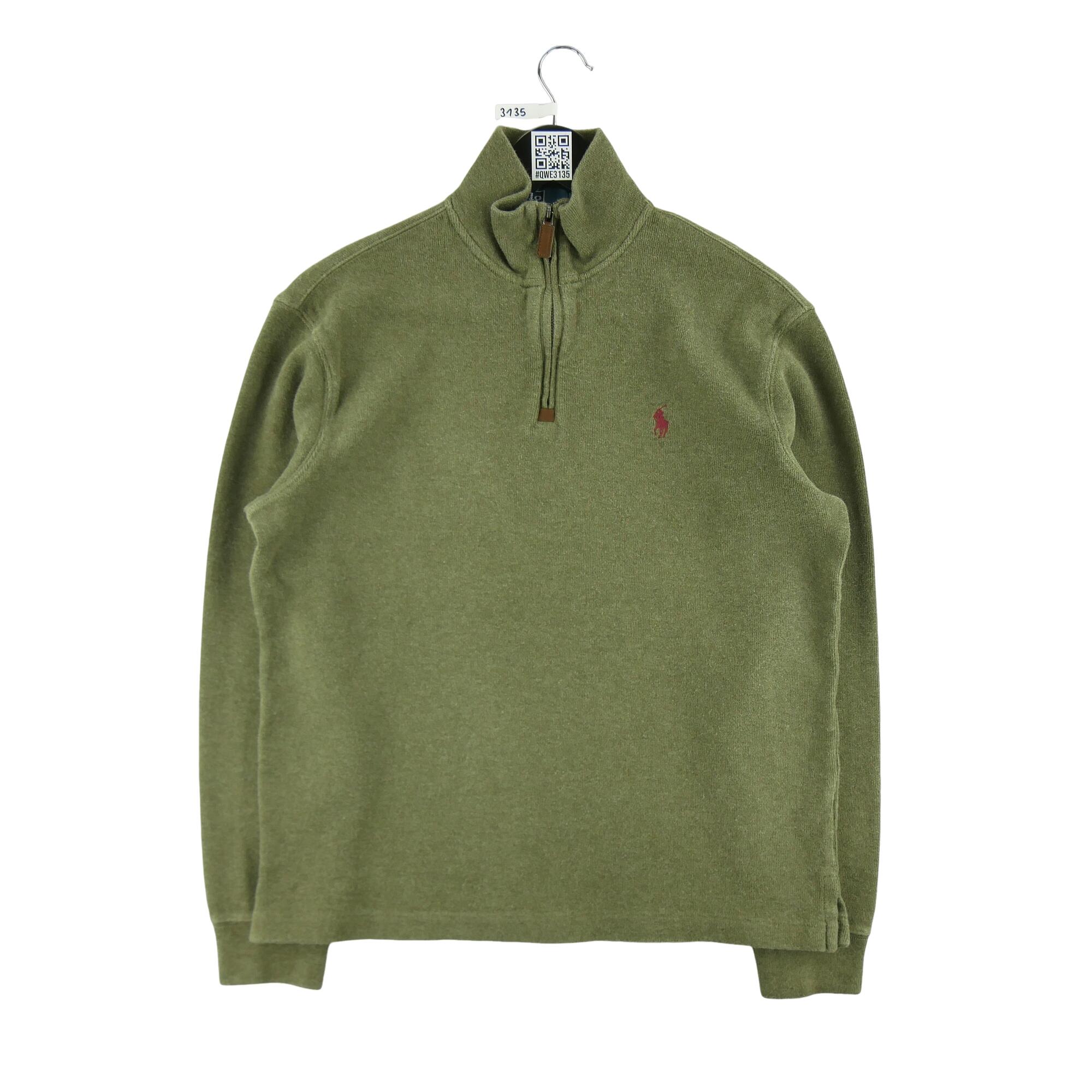 Seconda Mano - Maglione con zip a quarto collo da camionista - Stato eccellente 3/6