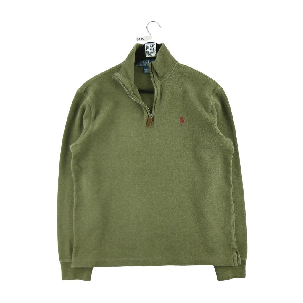 Men's Quarter-Zip Truckers Collar Sweater