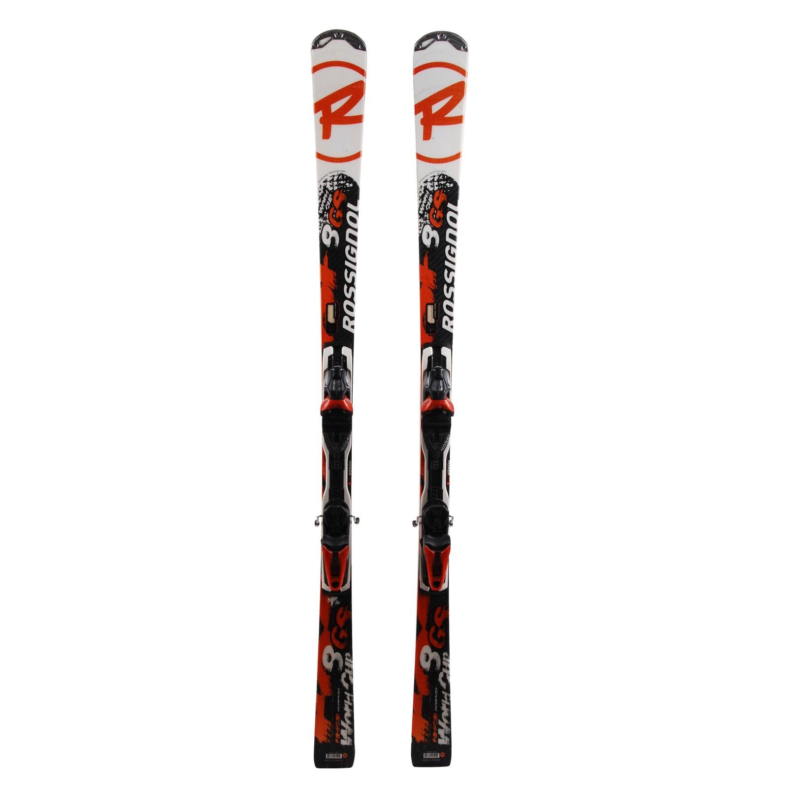 ROSSIGNOL RECONDITIONNE - Ski Rossignol Radical 8 Gs Worldcup + Fixations