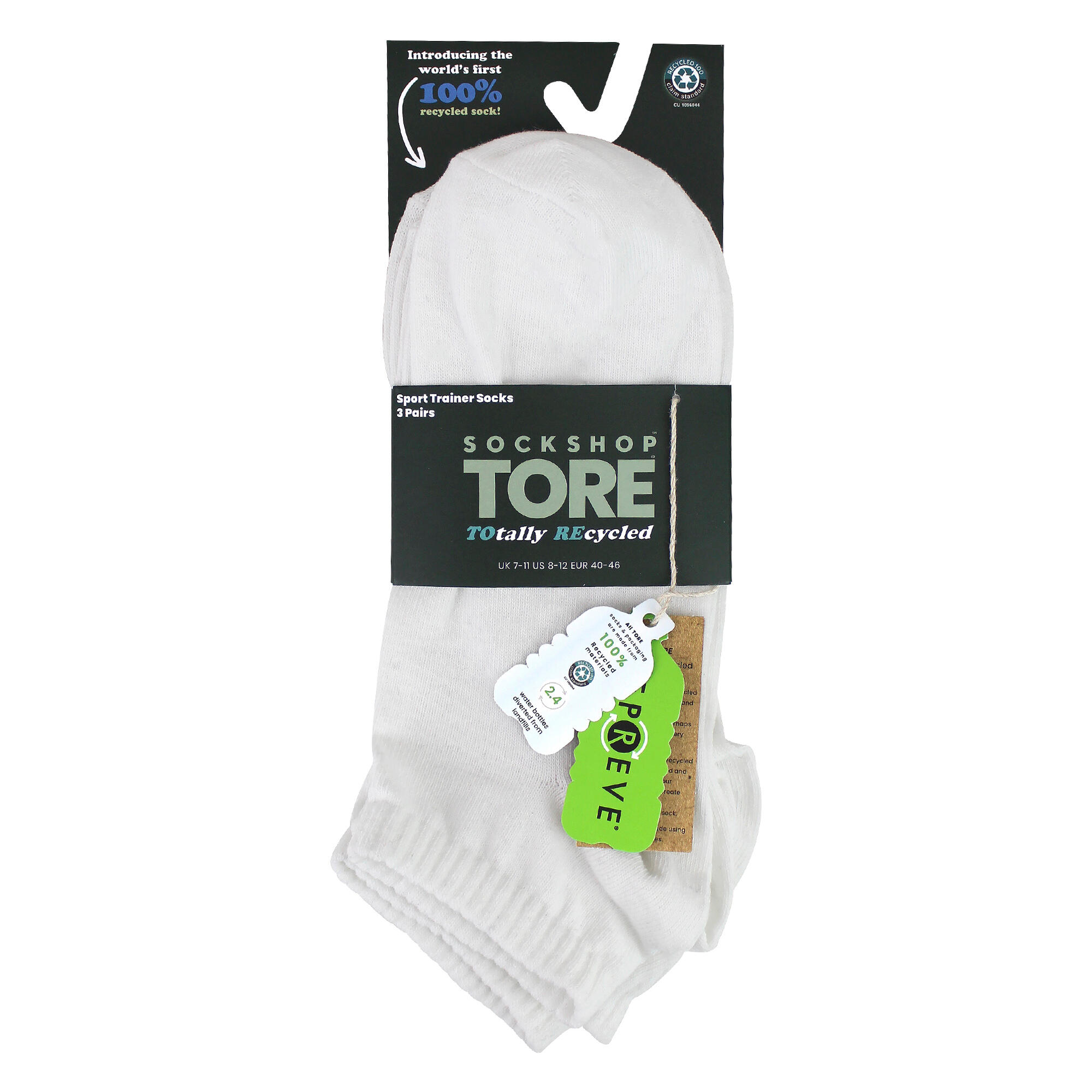 SOCKSHOP TORE - Lot de 3 paires de socquettes de sport homme 2/5