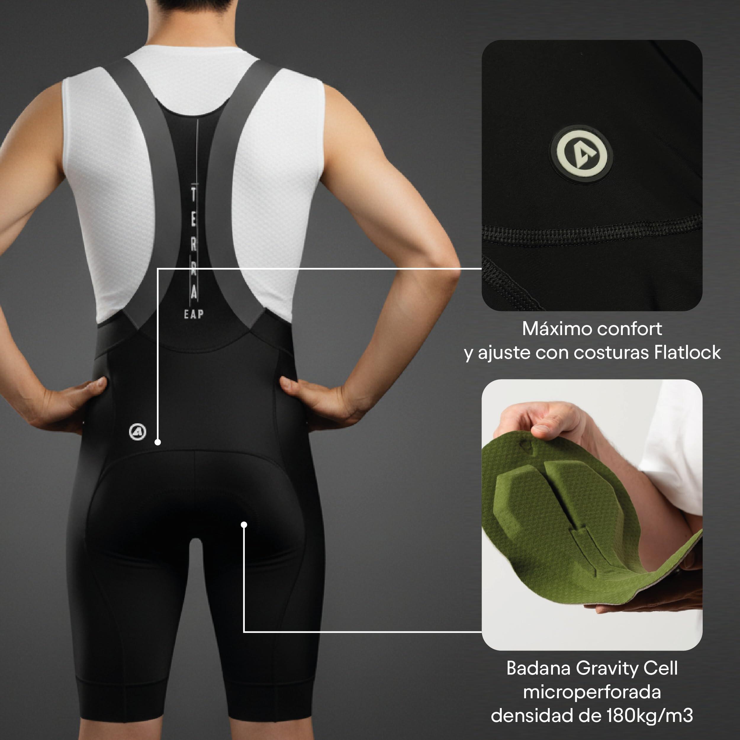 Culotte Corto para Hombre con Tirantes X3.0 Tofness Terra Confort 3/7
