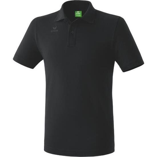 Polo 565 Teamsports Nera in Cotone