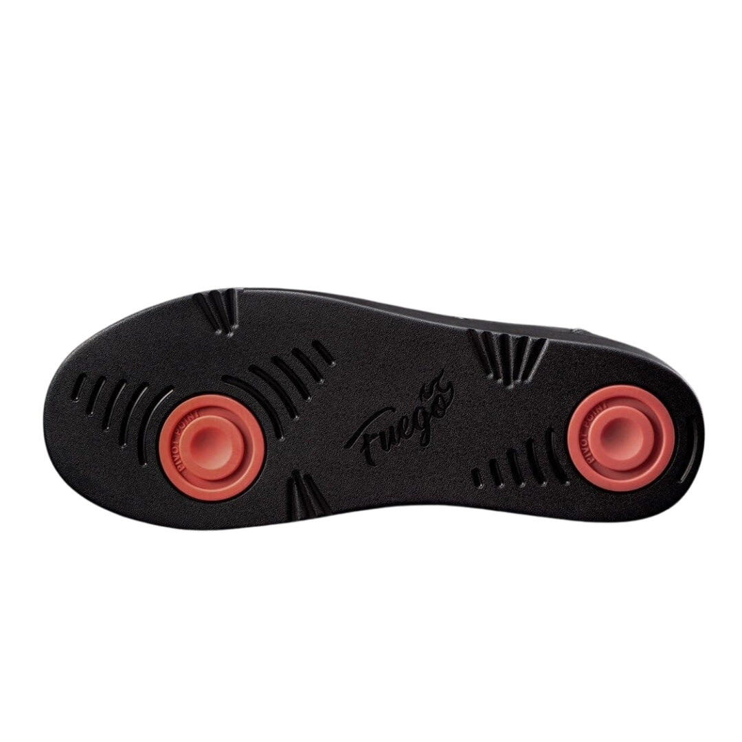 Fuego baskets de danse haut de gamme en noir 7/7