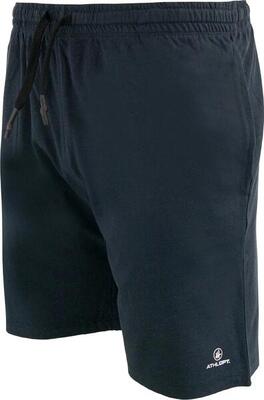 Herenshort athl. dpt nunzio - 100% katoen, marineblauw