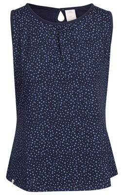 Trespass kelly dames casual vest top blauw gestreept