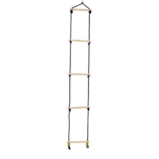 Échelle corde 5 barreaux pour portique bois H190-250cm