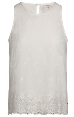 Trespass zadie - dames casual mouwloze top wit