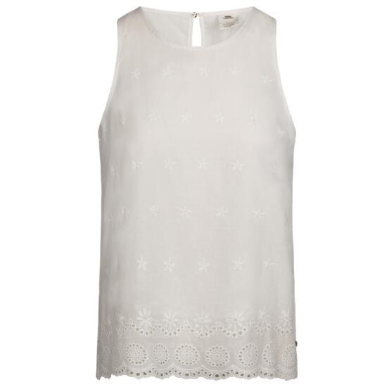 Trespass Zadie - Damski top bez rękawów na co dzień, biały