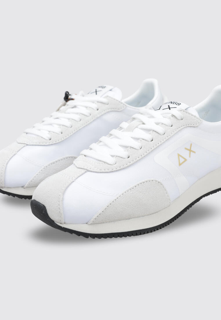 Chaussure de randonnée Baskets Femme SUN68 EASY RUNNER Blan 3/4