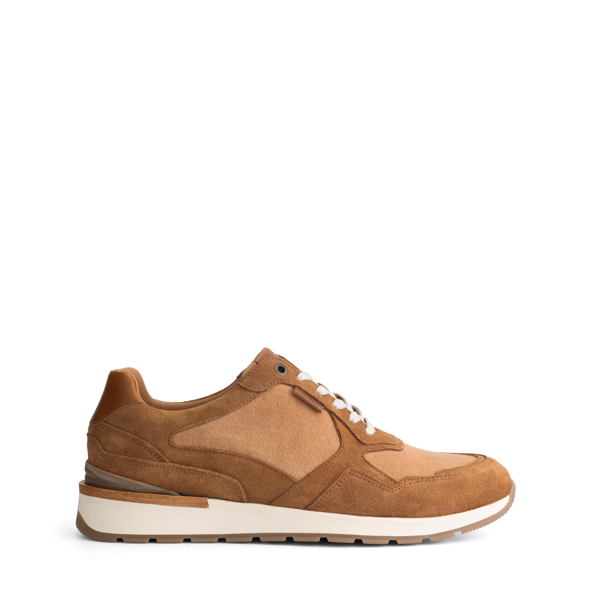 Newberry Hombre - Zapatillas - Lona y ante - Cognac 3/7