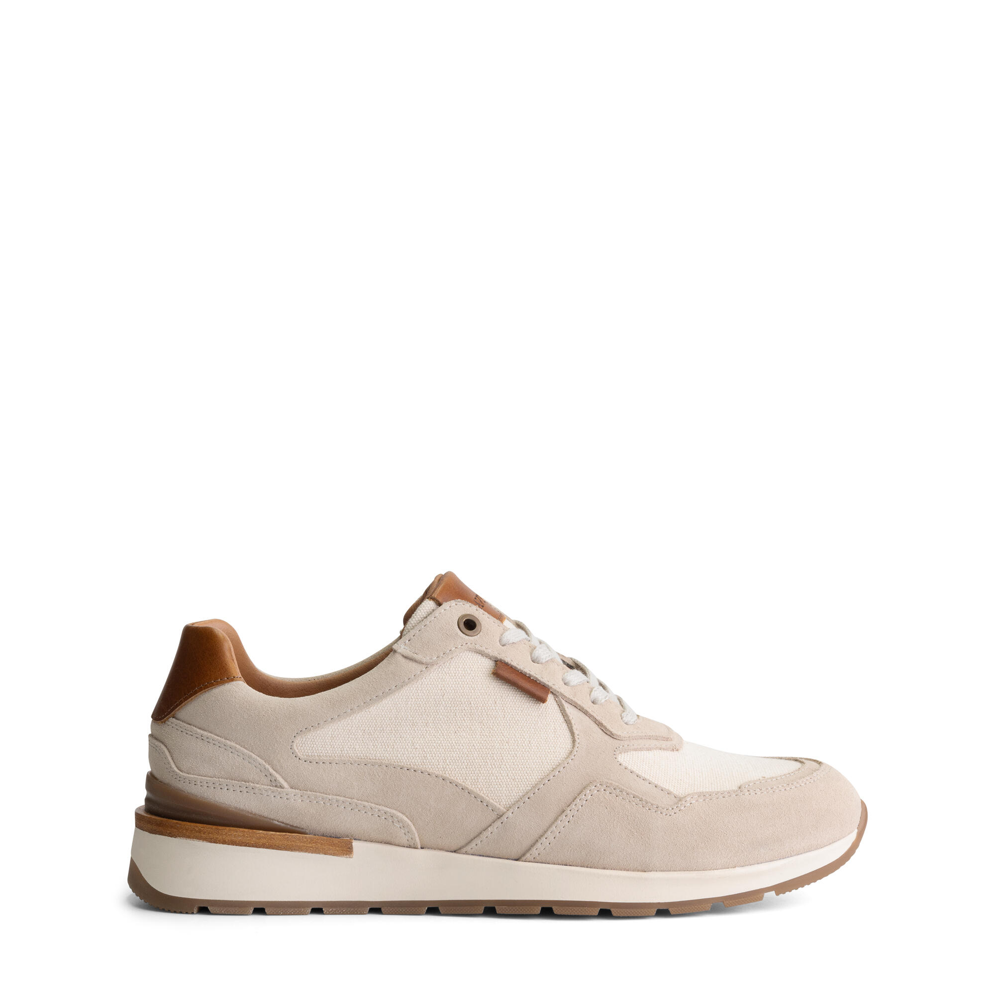 Newberry Hombre - Zapatillas - Lona y ante - Blanco 3/7