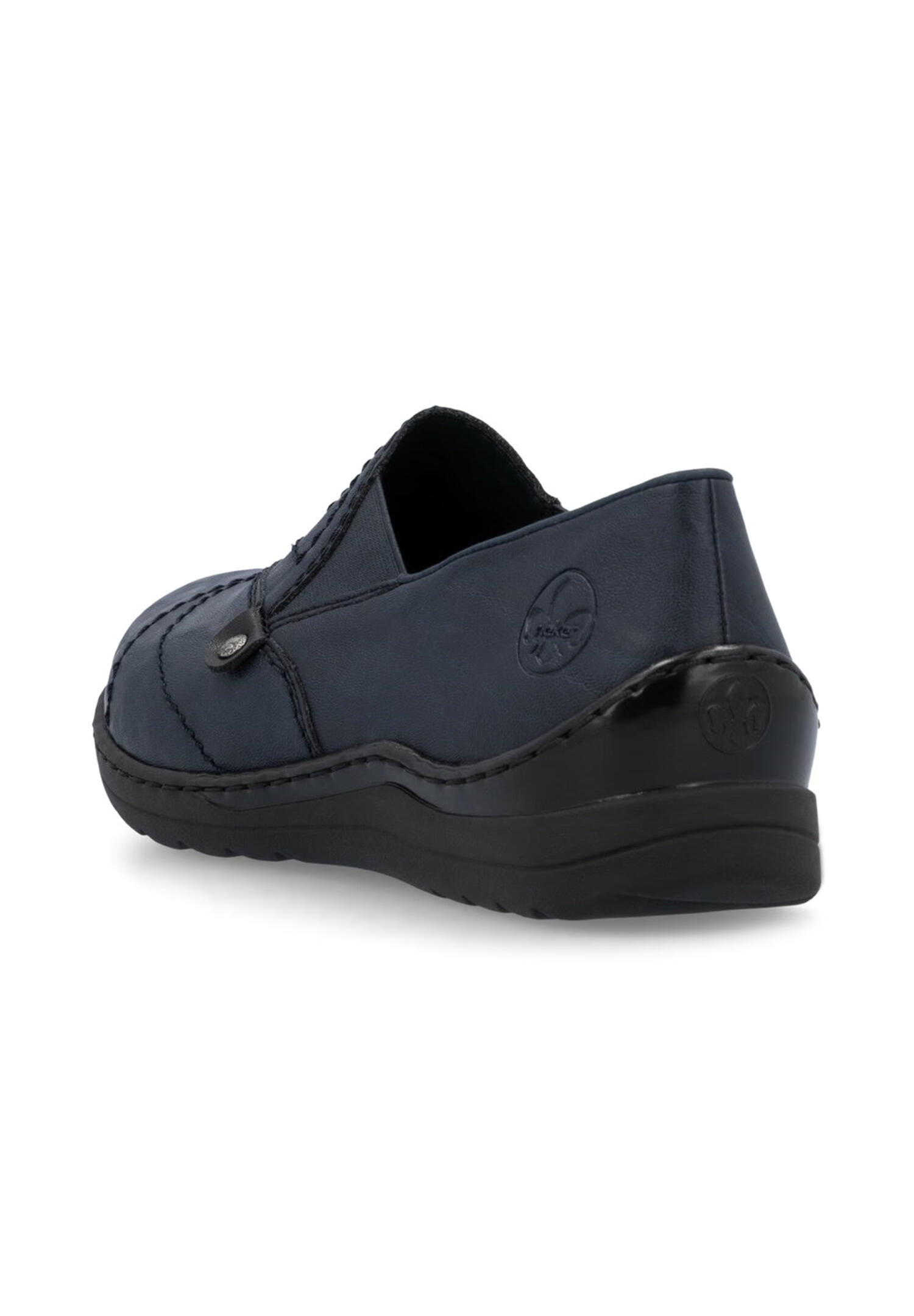 Rieker Damen Loafer  Komfort Extraweite  48961-14  Blau 3/5