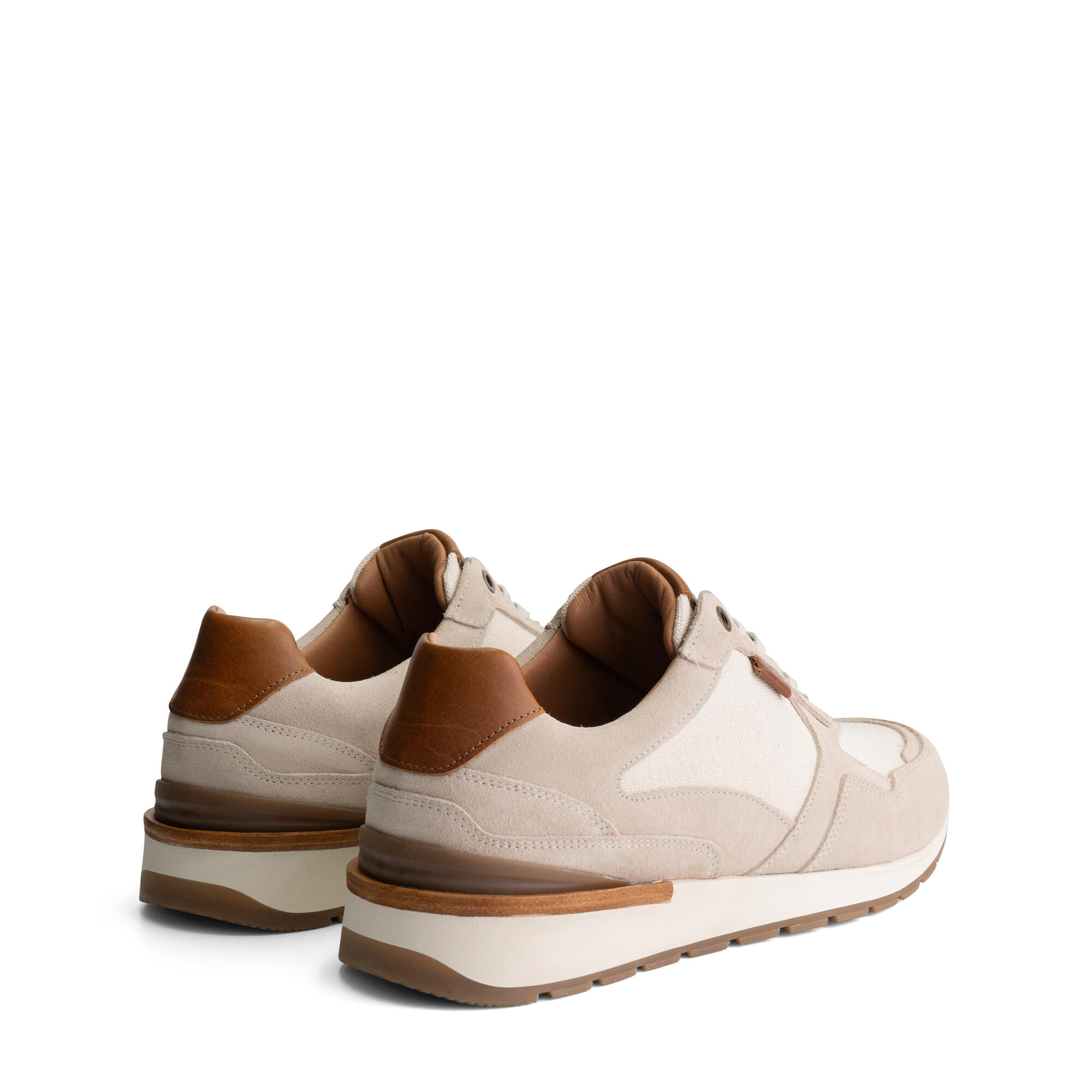 Newberry Hombre - Zapatillas - Lona y ante - Blanco 2/7