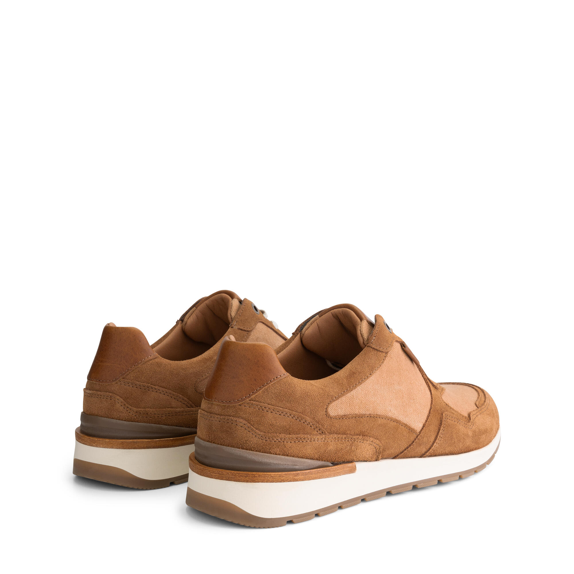 Newberry Hombre - Zapatillas - Lona y ante - Cognac 2/7
