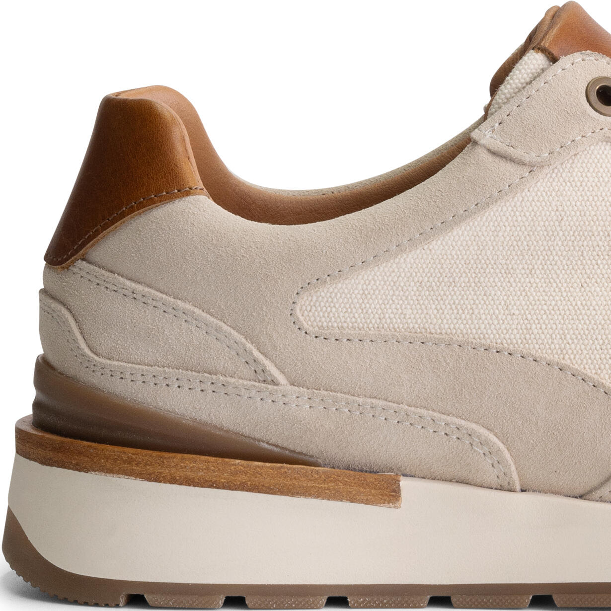 Newberry Hombre - Zapatillas - Lona y ante - Blanco 5/7
