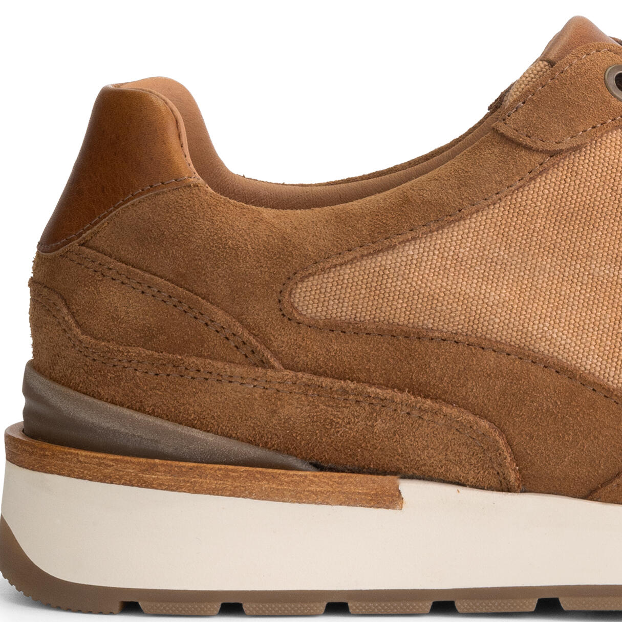Newberry Hombre - Zapatillas - Lona y ante - Cognac 5/7