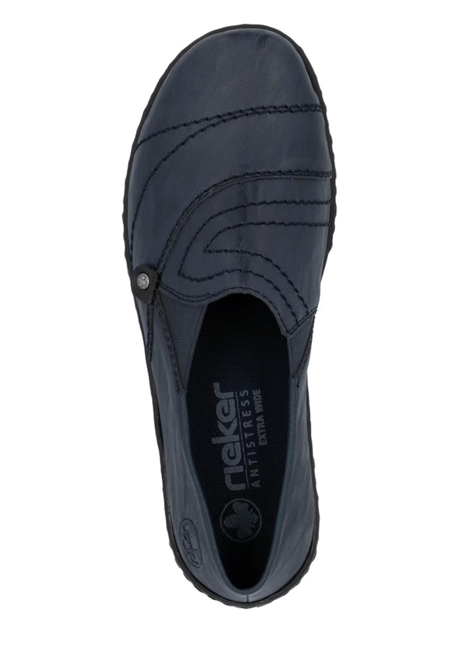 Rieker Damen Loafer  Komfort Extraweite  48961-14  Blau 5/5