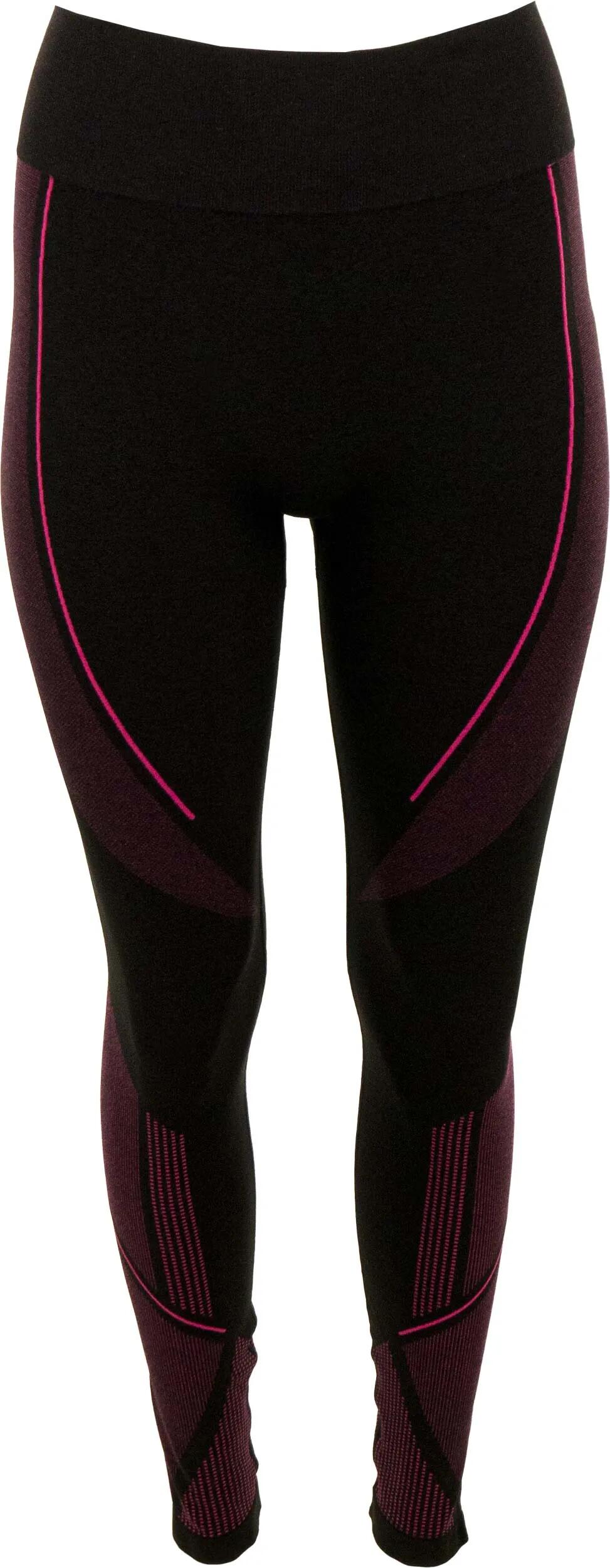 Legging de compression femme Athl. dpt Elisabeth taille haute noir 1/1