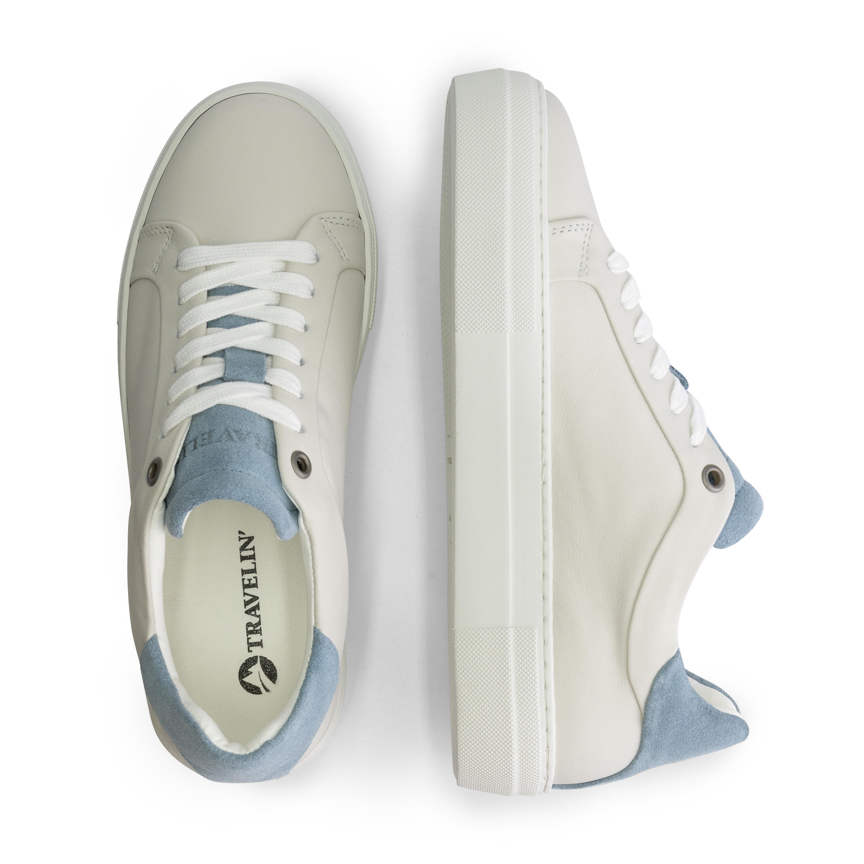 Santec Donna - Sneakers - Pelle - Azzurro 4/7