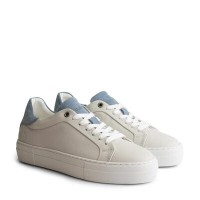 Santec dames - sneakers - leer - groen
