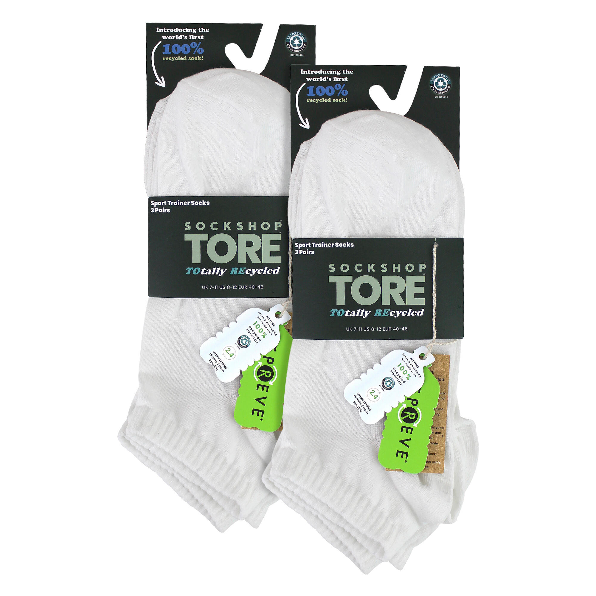 SOCKSHOP TORE - Confezione da 6 Paia di Calzini Sportivi alla Caviglia Uomo 2/5