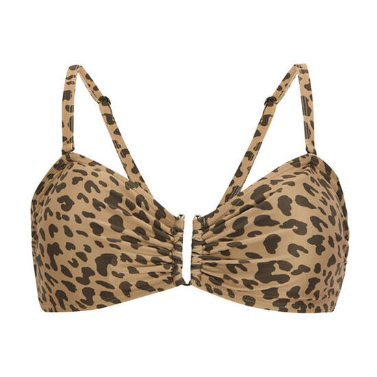 Top Bikini Leopardato Donna Regatta Aceana III Multicolore
