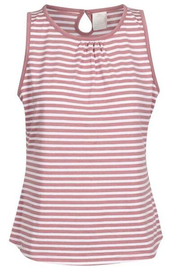 Trespass Kelly débardeur sans manches rayé fil-teint dos boutonné