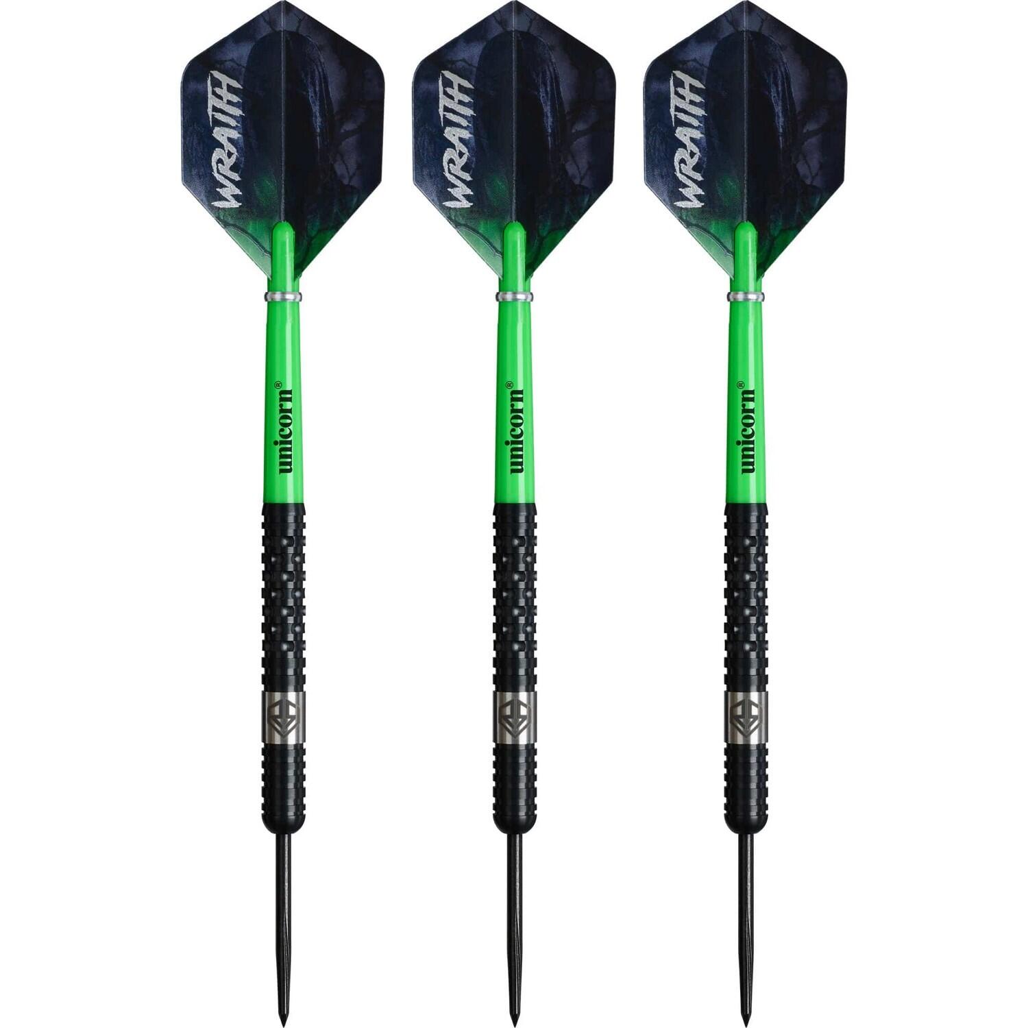 Wraith Smith Tungsten Darts (Black/Green) 3/3