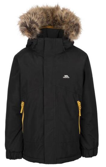 Trespass Wyald Veste Imperméable Matelassée Enfant Unisexe Noire