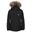 Trespass Wyald- Jachetă de ploaie unisex pentru copii, neagră