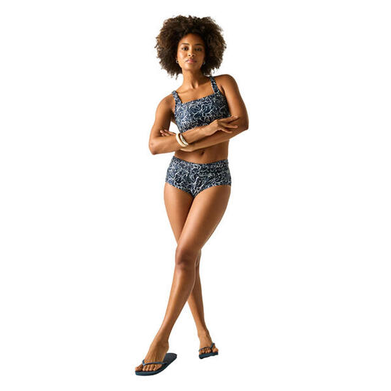 Haut De Maillot De Bain Motif/style Floral LORIA Femme (Bleu Marine)