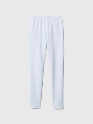 Leggings tricotés doublés pour fille Gap, bleu