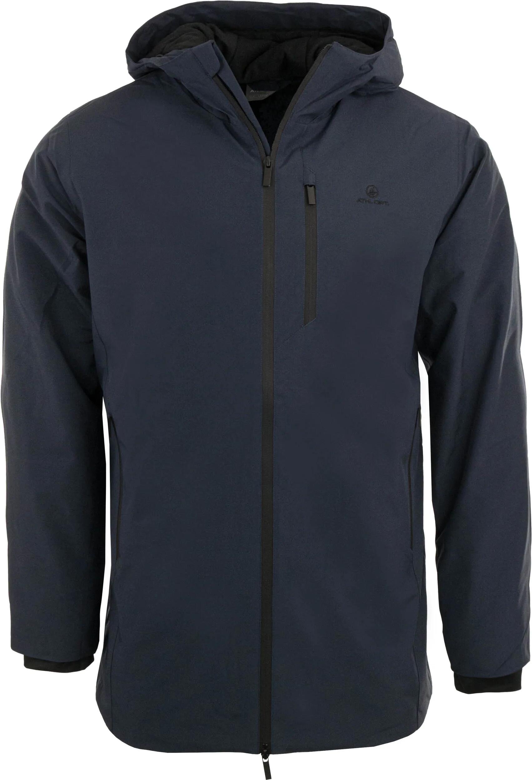 Veste longue homme Athl.dpt Salvano bleu 1/1