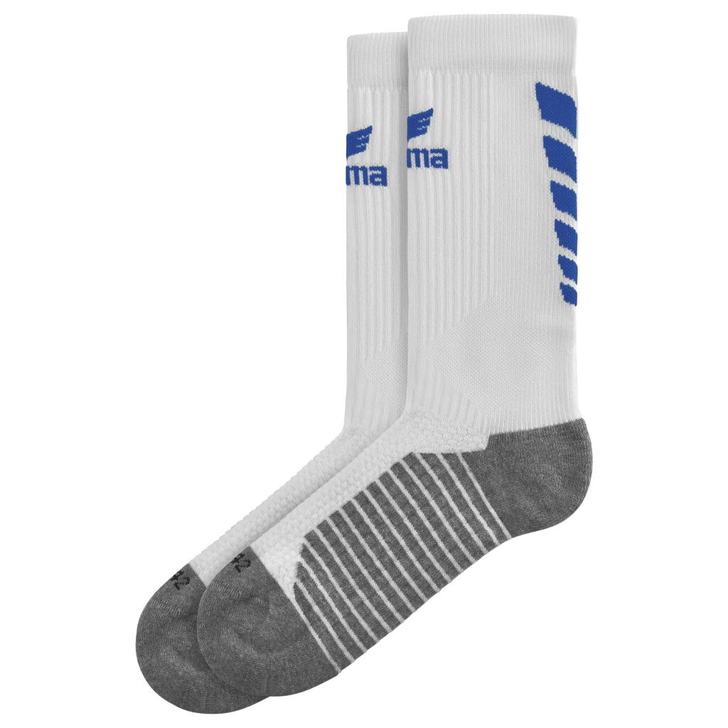 Erima Six Wings Sokken Wit/nieuw Royal 43-46