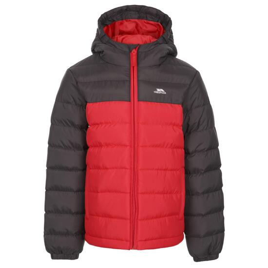 Trespass Oskar B - Kurtka dziecięca wyściełana czerwona