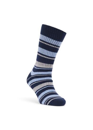 Trespass Austen Chaussettes Unisexes Pack de 2, Mi-bas, Rembourrées, Bleu