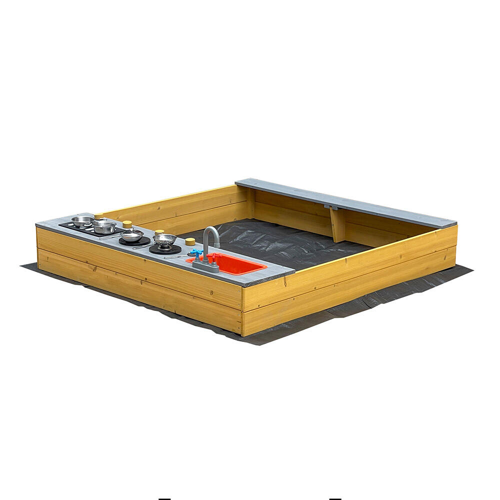 Bac à sable avec kitchenette COOKY - Naturel 3/6
