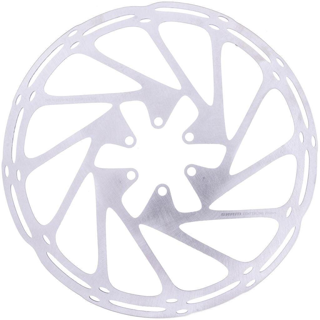 SRAM CenterLine brake rotor 200 mm, 6-hole.