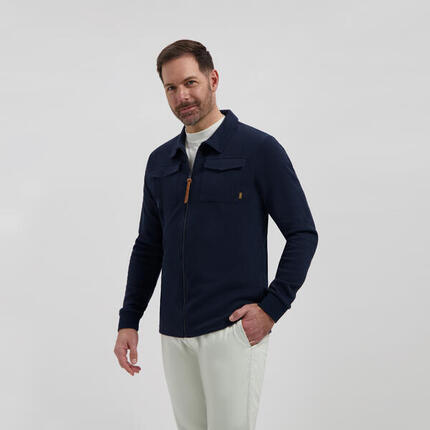 Penn Homme - Gilet outdoor - Doublure polaire - Marine