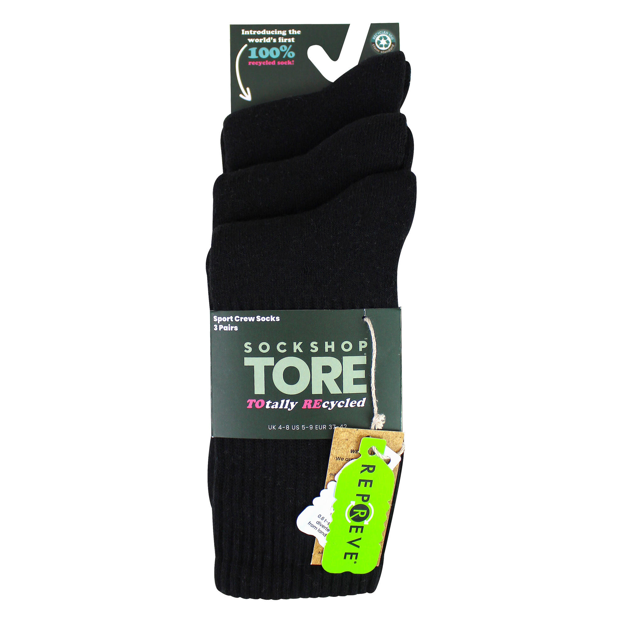 SOCKSHOP TORE - Lot de 3 paires de chaussettes de sport coton femme 2/5