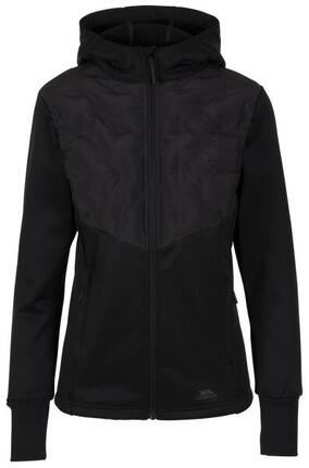 Trespass Marney Damen Hybridjacke Schwarz